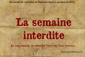 La semaine interdite - affiche